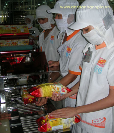 Bánh pía thành phẩm